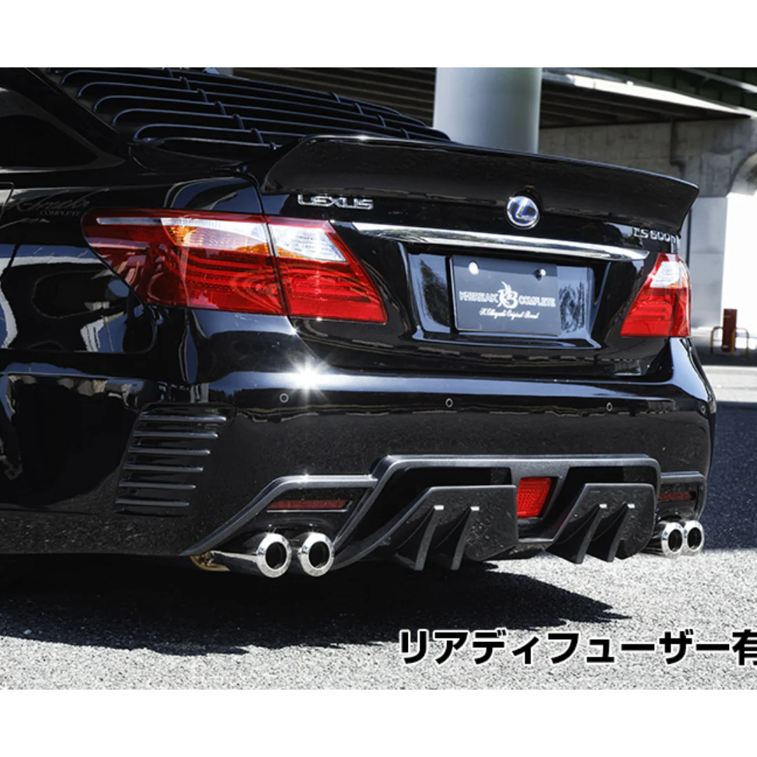 K-Break Hybrid Zero Custom Trunk Spoiler Lexus LS460/600 2007-20012