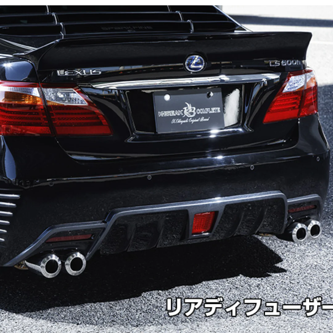 K-Break Hybrid Zero Custom Trunk Spoiler Lexus LS460/600 2007-20012 - Image 2