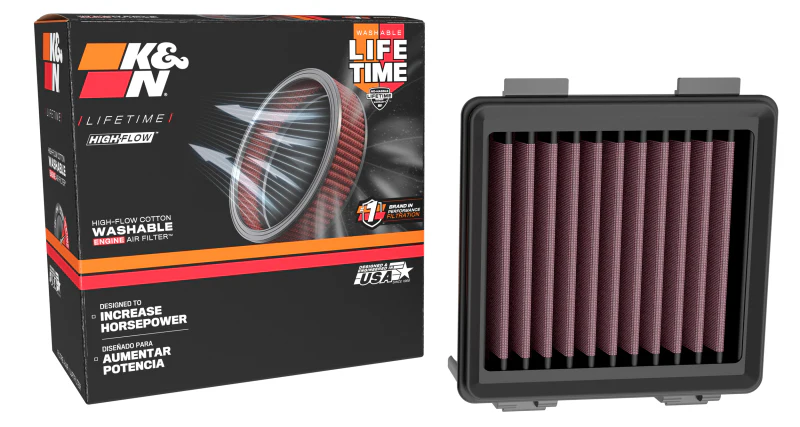 K&N 24-25 KTM 125 Duke Replacement Air Filter - Image 4
