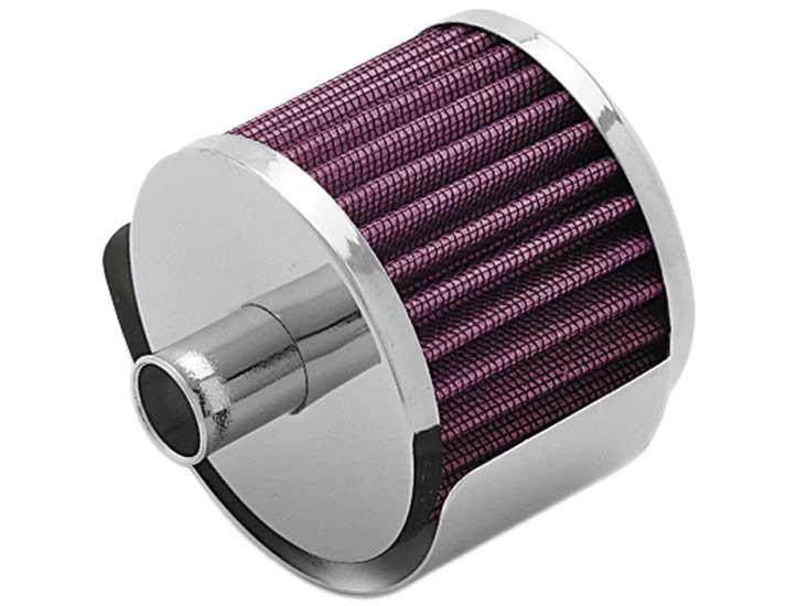 K&N Breather 1in Flg W/1in-1/4in Grmt 3in od X 2-3/8in h - Image 2
