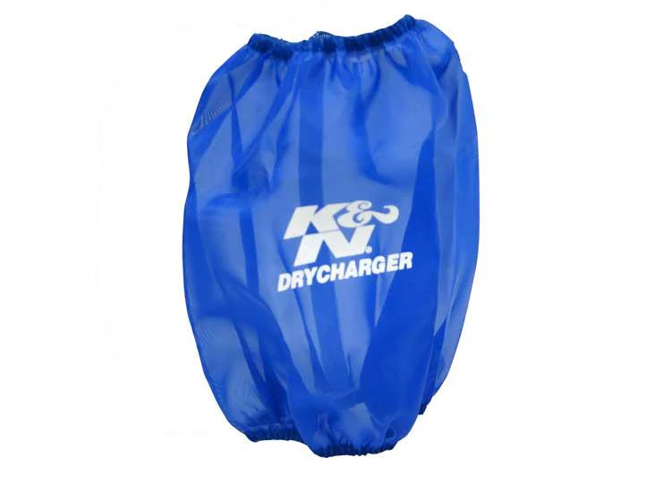 K&N Drycharger Wrap Blue Custom 7.5in H