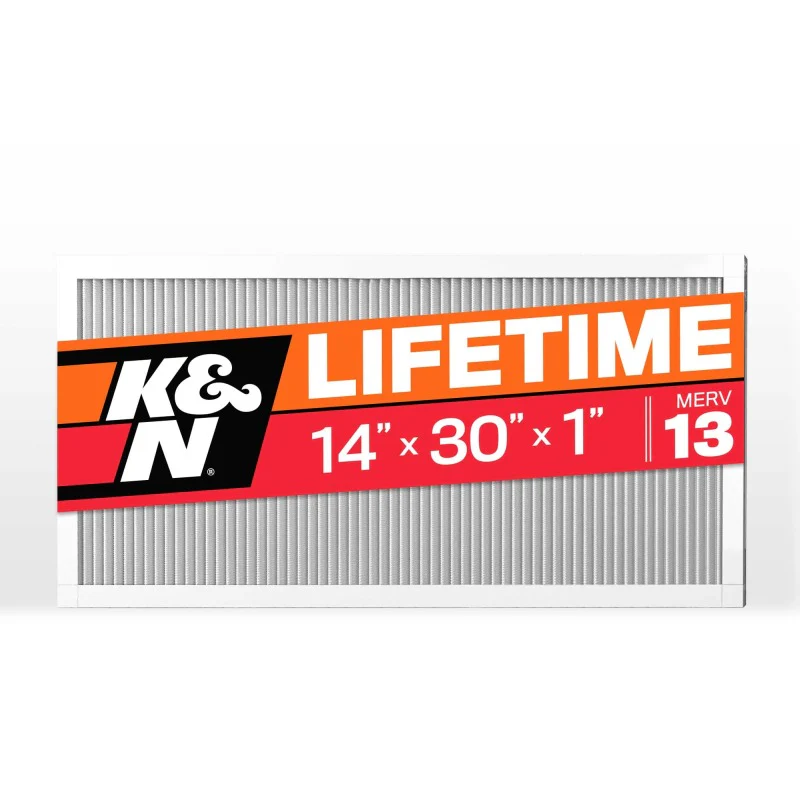 K&N HVAC Filter 14 X 30 X 1 Merv 13