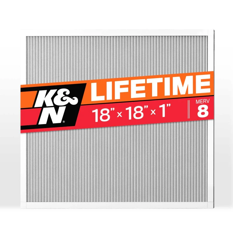 K&N HVAC Filter 18 X 18 X 1 Merv 8