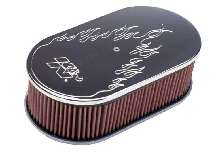 K&N Small Oval Electric Design 2in h - Image 2