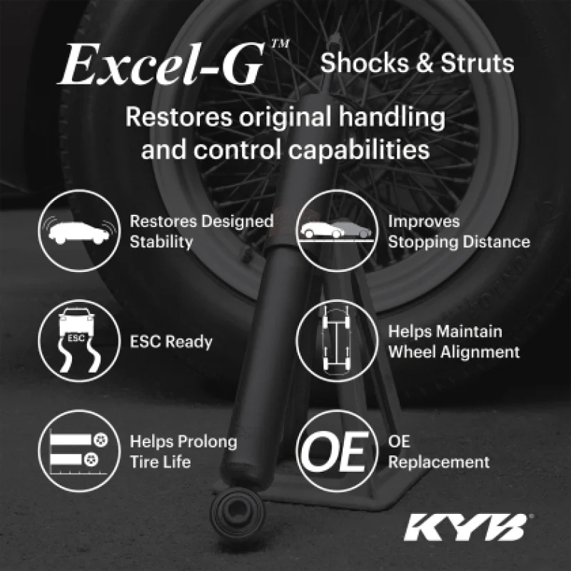 KYB 20-22 Hyundai Palisade / 23-25 Palisade w/o Auto Leveling Excel-G Strut - Front Left