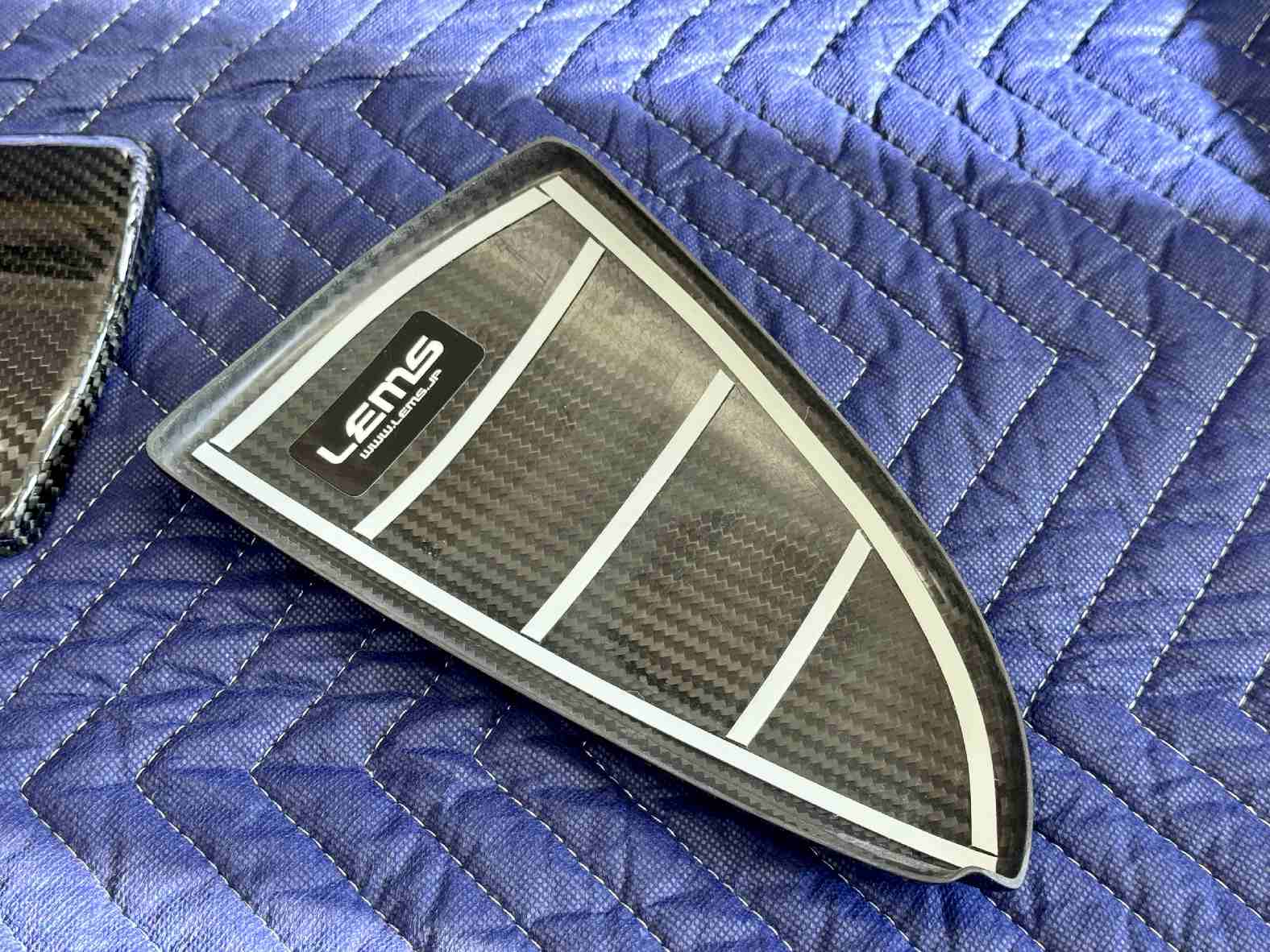 LEMS Dry Carbon Fiber Door Mirror Covers (Uncoated) for Lexus IS 21+ - Image 3