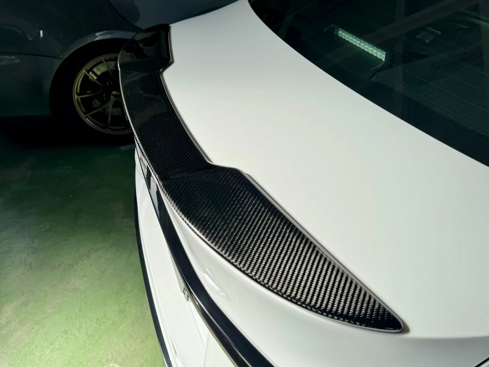 LEMS Dry Carbon Trunk Spoiler Cover for Lexus IS350 / IS300h / IS300 / IS500 F-Sport