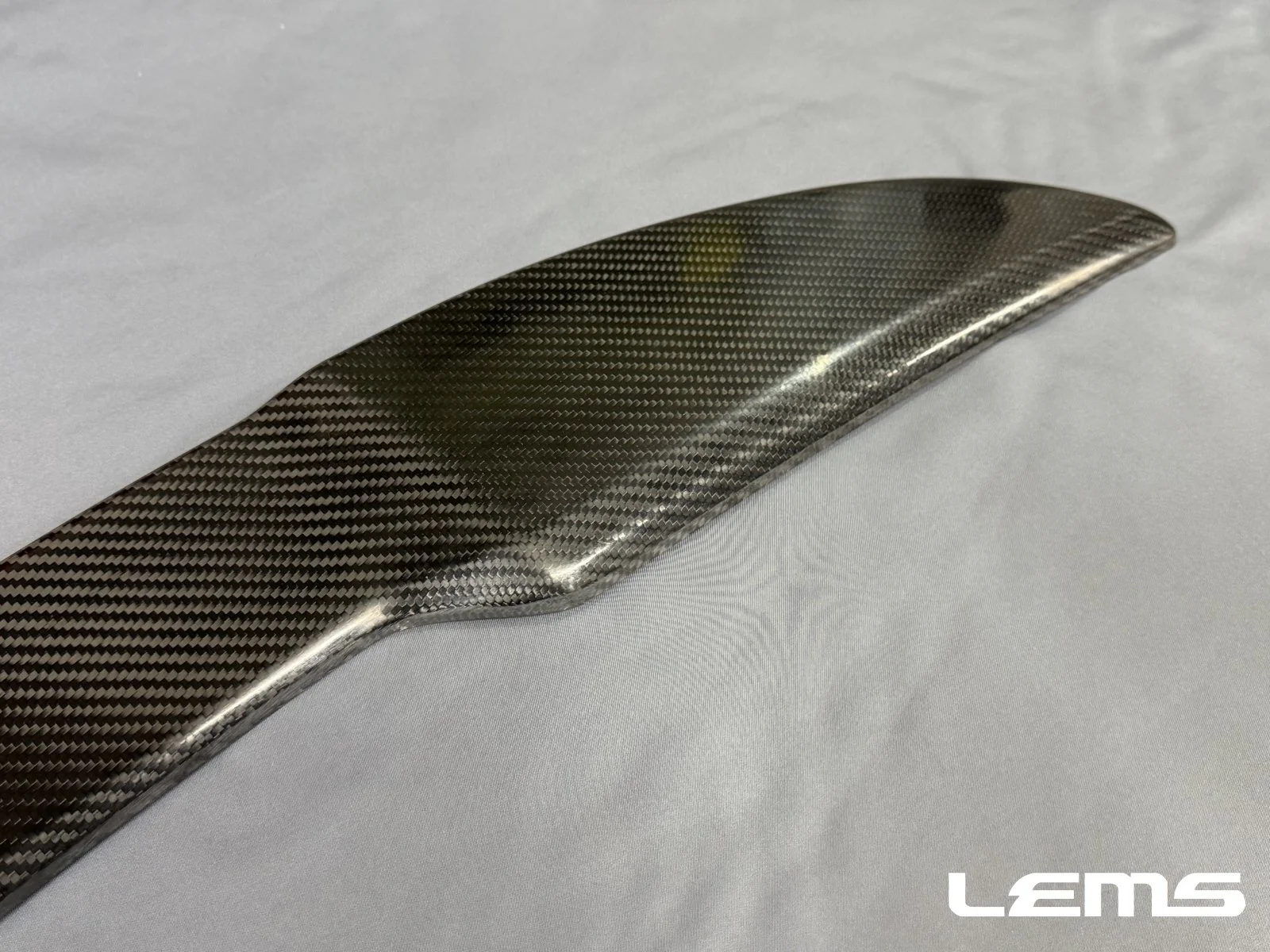 LEMS Dry Carbon Trunk Spoiler Cover for Lexus IS350 / IS300h / IS300 / IS500 F-Sport - Image 4