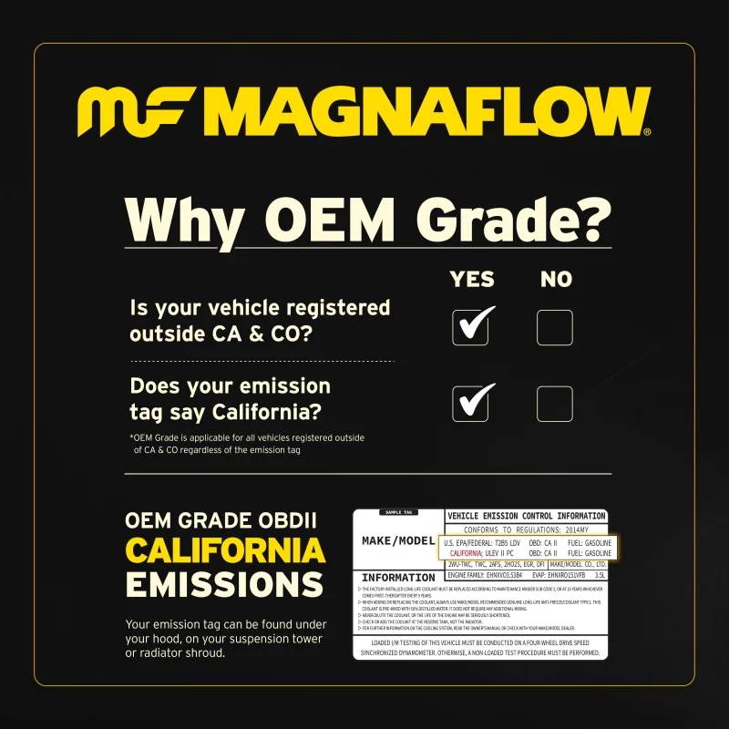 Magnaflow 19-20 Hyundai Santa Fe Conv DF L4 OEM Underbody - Image 13