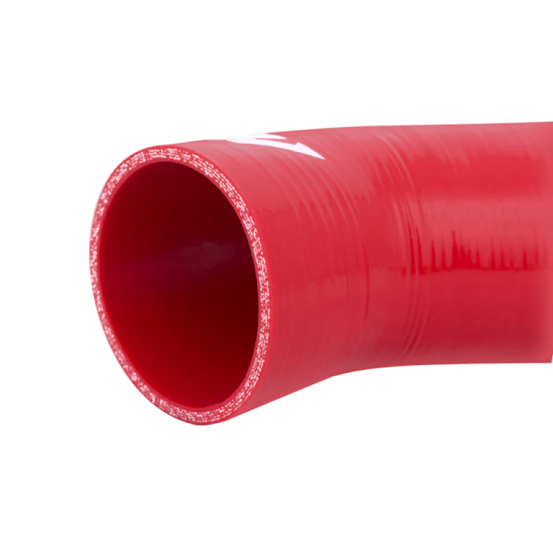 Mishimoto 01-07 Subaru WRX Silicone 76mm Airbox Hose - Red - Image 4