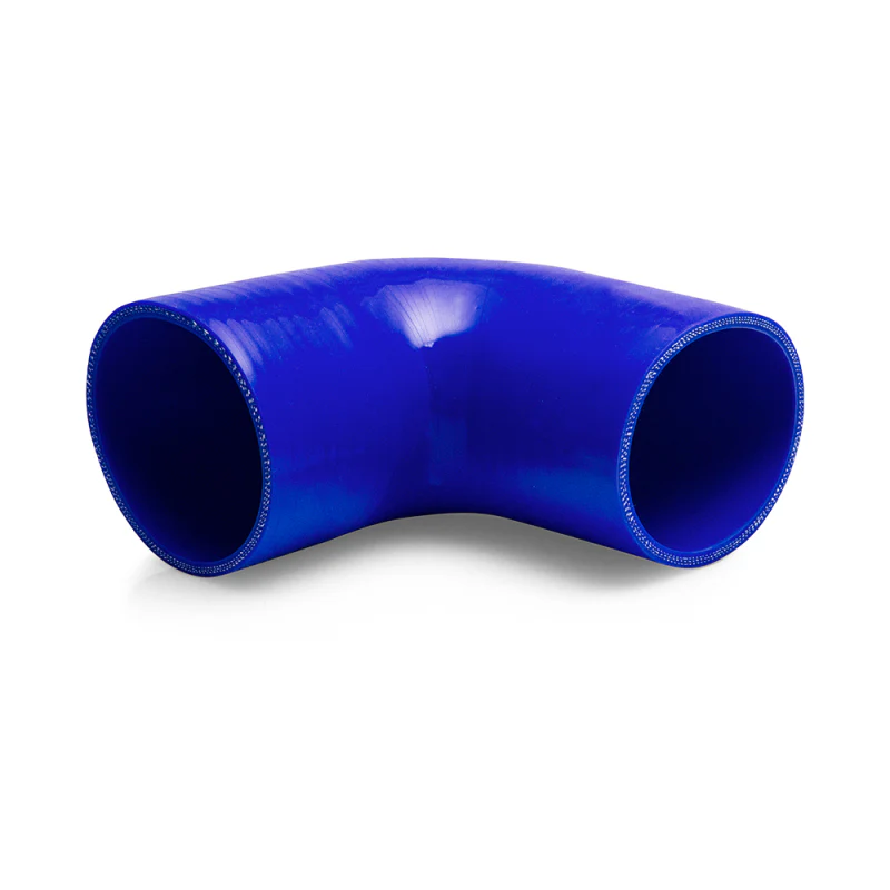 Mishimoto 3.5in. 90 Degree Coupler - Blue - Image 2