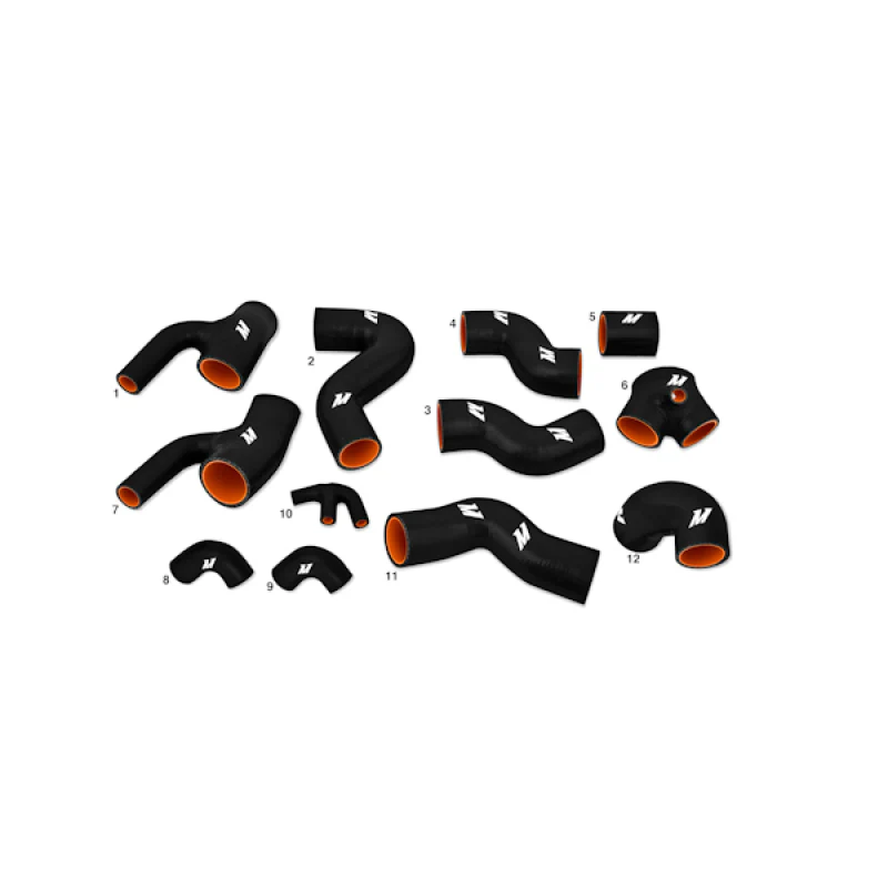 Mishimoto 97-02 Audi S4 Turbo Black Silicone Hose Kit - Image 4