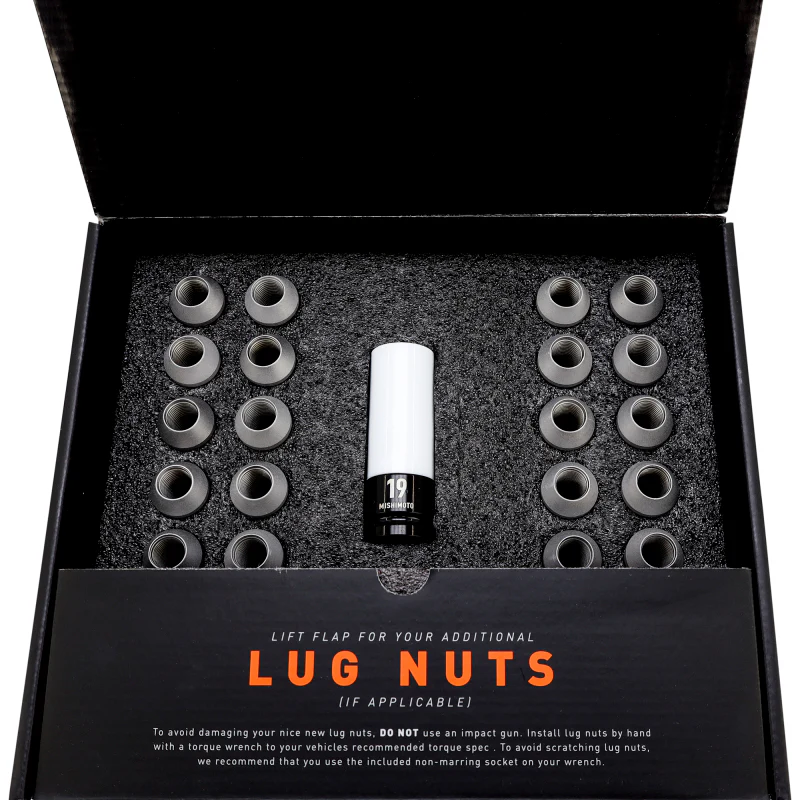 Mishimoto Steel Locking Lug Nuts M14x1.5 24pc Set Silver - Image 4