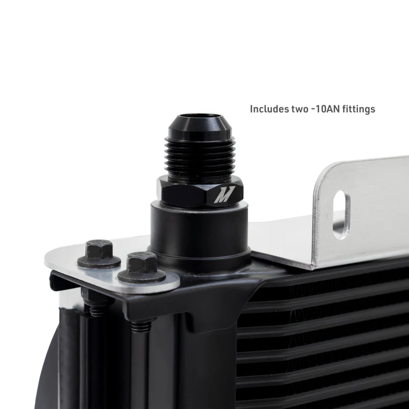 Mishimoto Universal Oil Cooler Kit - 19 Row Cooler and 2x5in Fans - Image 5