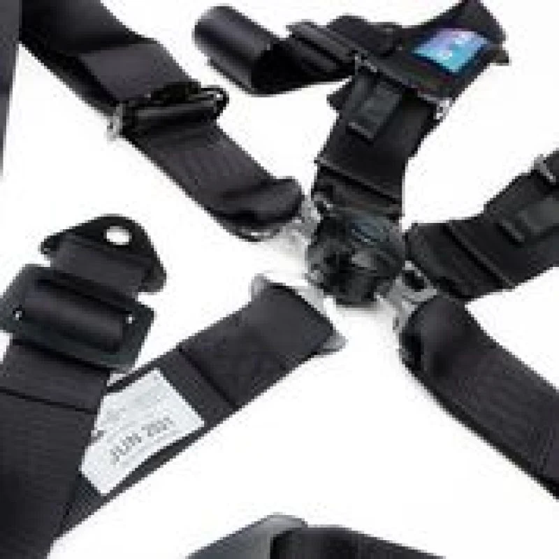 NRG 5PT 3in. Seat Belt Harness / Cam Lock - Black - Image 4