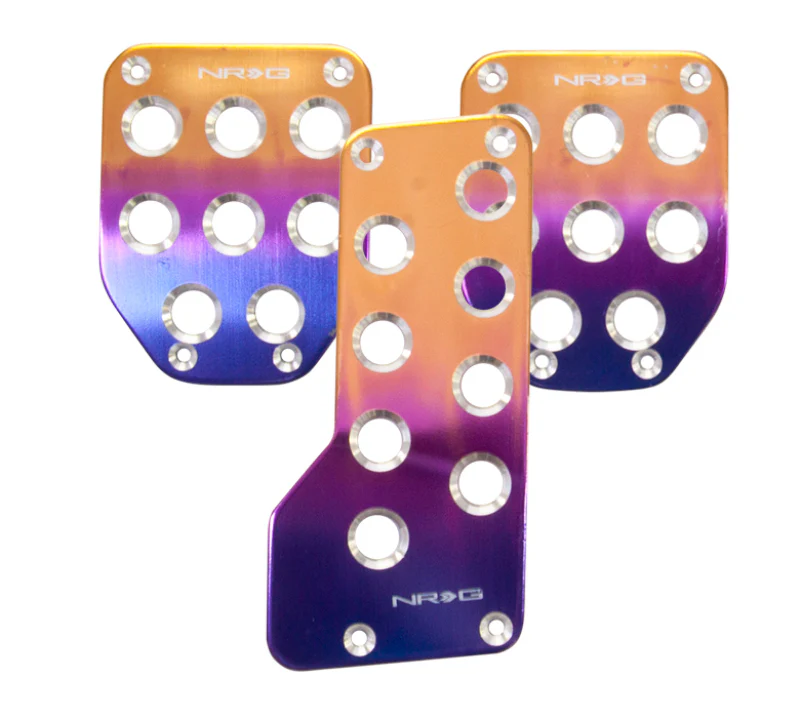 NRG Aluminum Sport Pedal M/T - Purple/Titanium Fade - Image 2