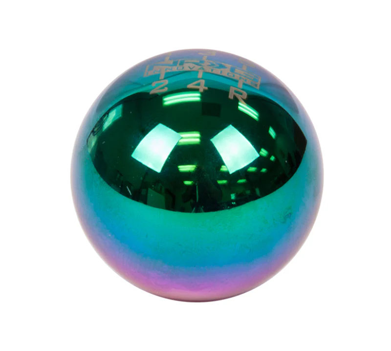NRG Ball Style Shift Knob For Honda - Heavy Weight 480G / 1.1Lbs. - Multicolor / Neochrome - Image 2