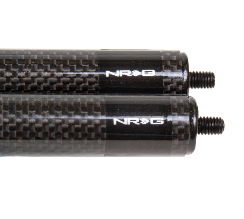 NRG Carbon Fiber Hood Damper Kit - 03-07 Honda Fit (Half Pressure Shocks for CF Hood) - Image 3