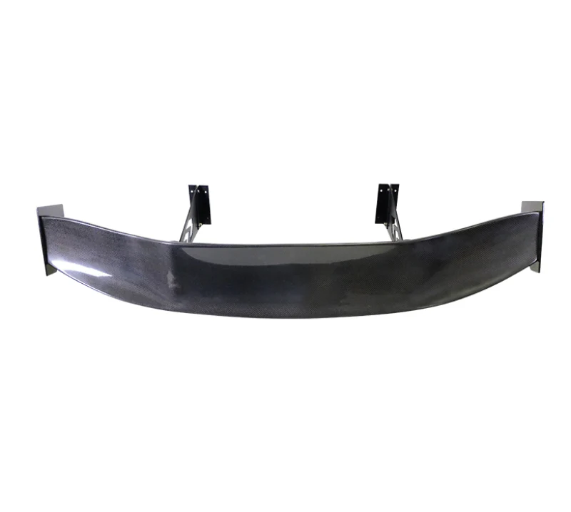 NRG Carbon Fiber Spoiler - Universal (69in.) w/NRG Logo / Stand Cut Out / Large Side Plate - Image 4