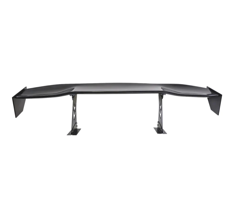 NRG Carbon Fiber Spoiler - Universal (69in.) w/NRG Logo / Stand Cut Out / Large Side Plate - Image 7
