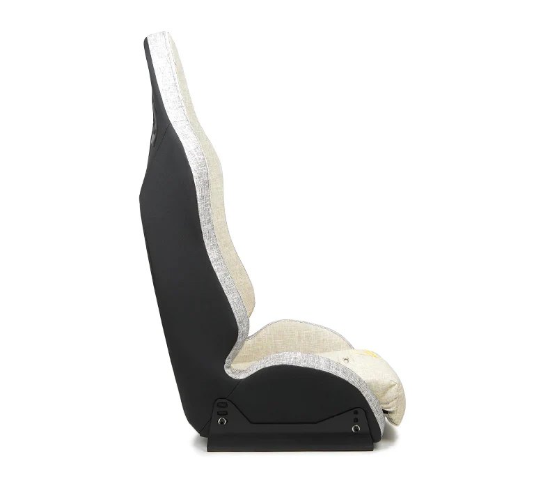 NRG Defender Water Resistant Steel Frame Susp. Seat - Tan w/ Sand Trim/Defender Logo/Side Bracket - Image 3