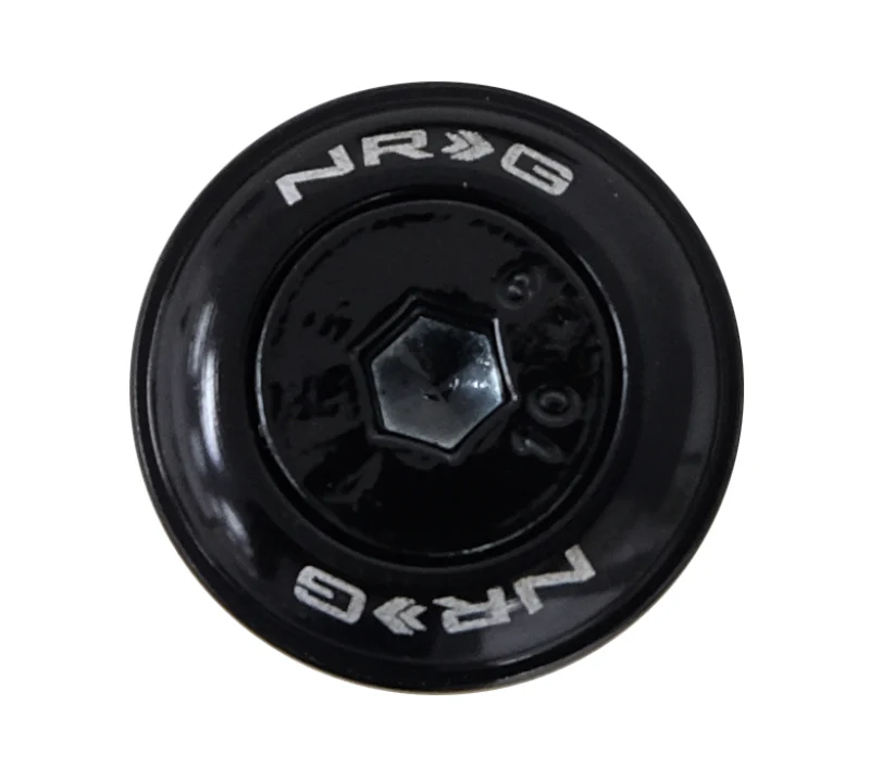 NRG Fender Washer Kit w/Color Matched M6 Bolt Rivets For Plastic (Black) - Set of 10 - Image 3