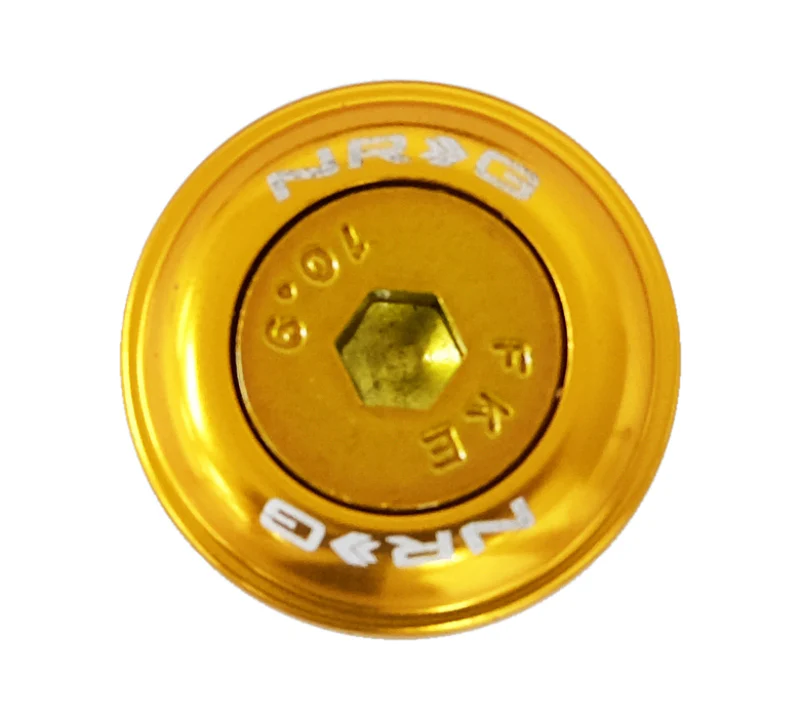 NRG Fender Washer Kit w/Color Matched M6 Bolt Rivets For Plastic (Rose Gold) - Set of 10 - Image 2