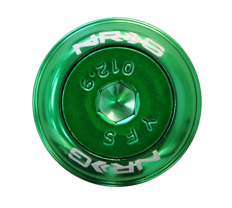 NRG Fender Washer Kit w/Color Matched M8 Bolt Rivets For Plastic (Green) - Set of 8 - Image 3