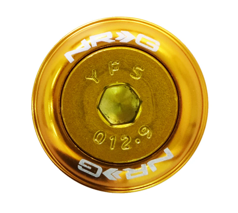 NRG Fender Washer Kit w/Color Matched M8 Bolt Rivets For Plastic (Rose Gold) - Set of 8 - Image 2
