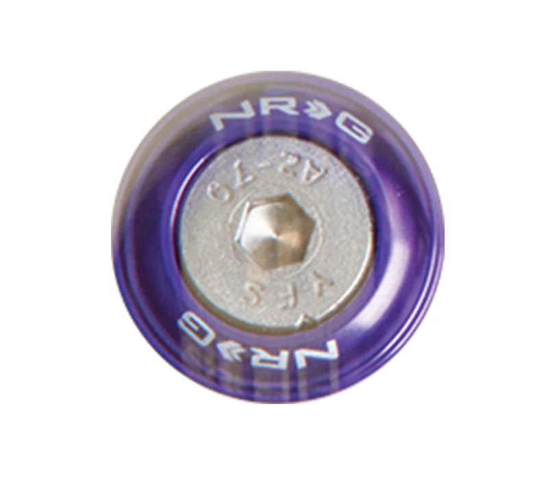 NRG Fender Washer Kit w/Rivets For Metal (Purple) - Set of 10 - Image 2