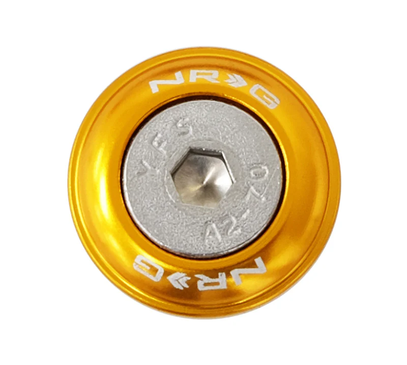 NRG Fender Washer Kit w/Rivets For Plastic (Rose Gold) - Set of 10 - Image 2
