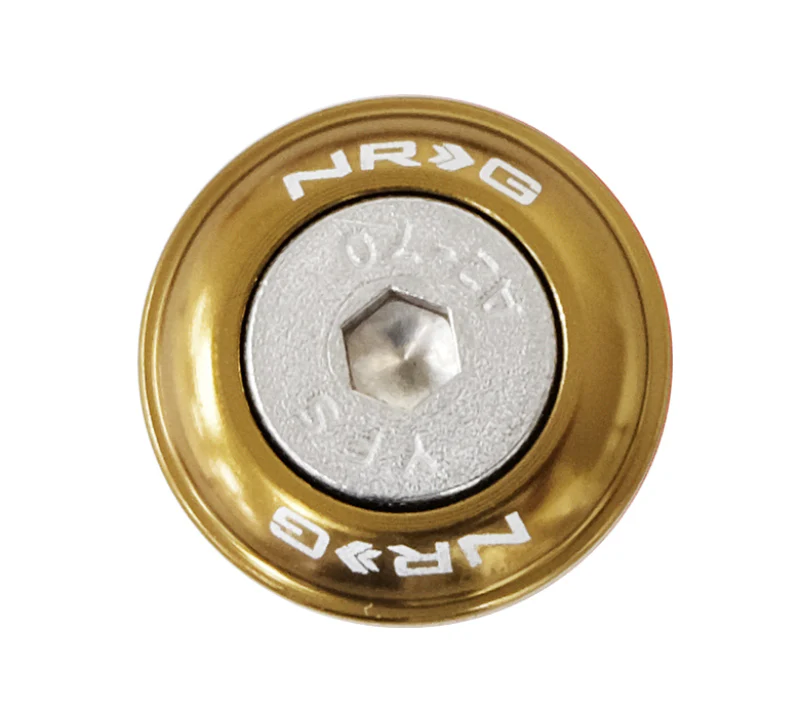 NRG Fender Washer Kit w/Rivets For Plastic (Titanium) - Set of 10 - Image 3