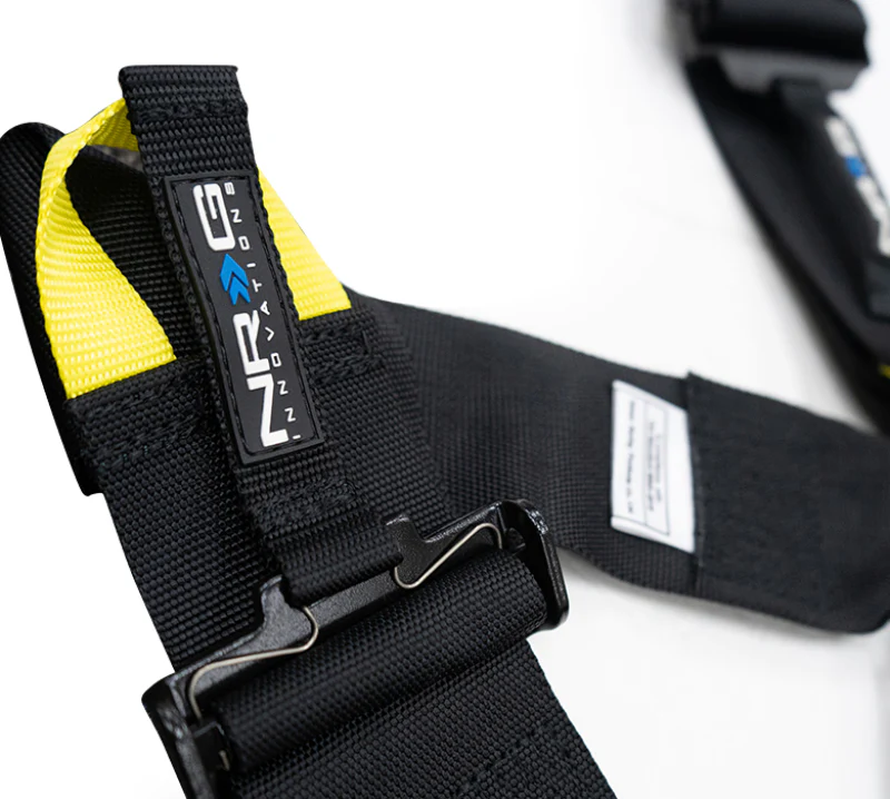 NRG FIA 6pt 2in. Shoulder Belt for HANS Device/ Rotary Cam Lock Buckle/ 3in. Waist Belt - Black - Image 2