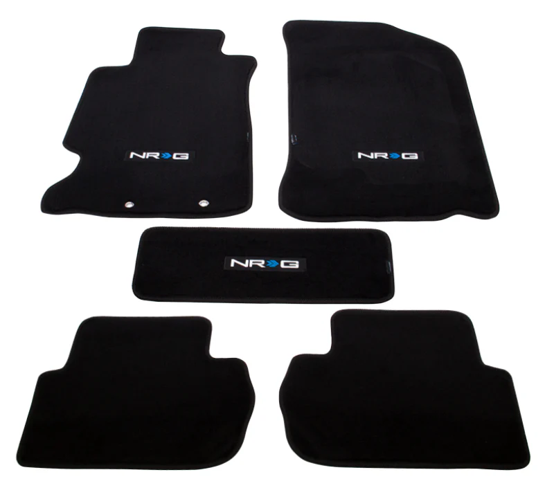 NRG Floor Mats - 02-06 Acura RSX (NRG Logo) - 5pc. - Image 2