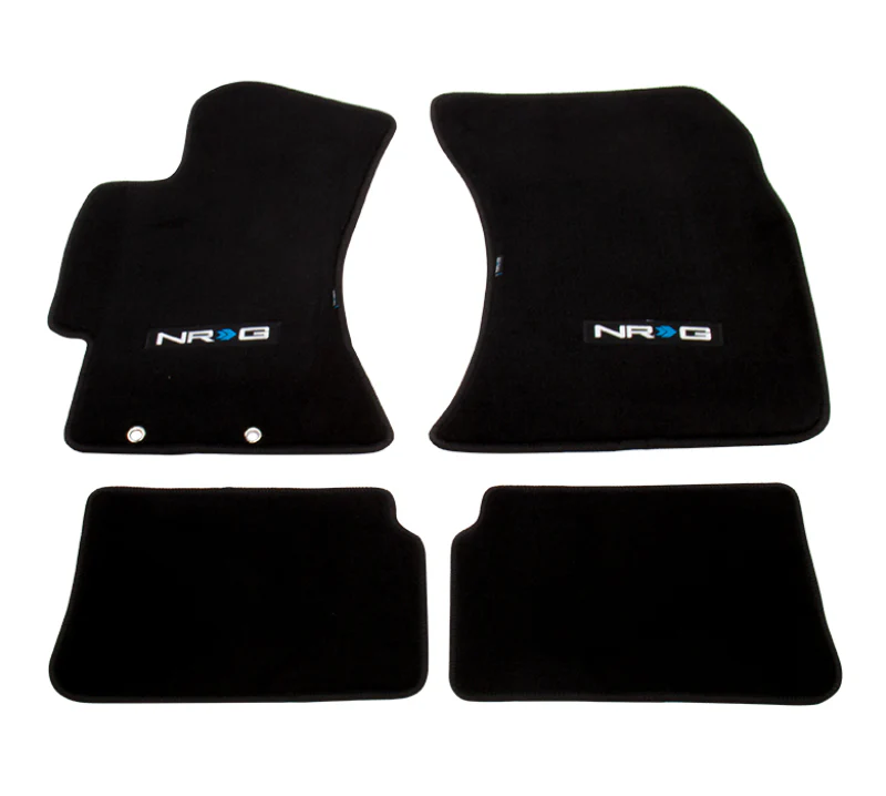 NRG Floor Mats - 2009-2011 Subaru Impreza WRX/STi (NRG Logo) - 4pc. - Image 2