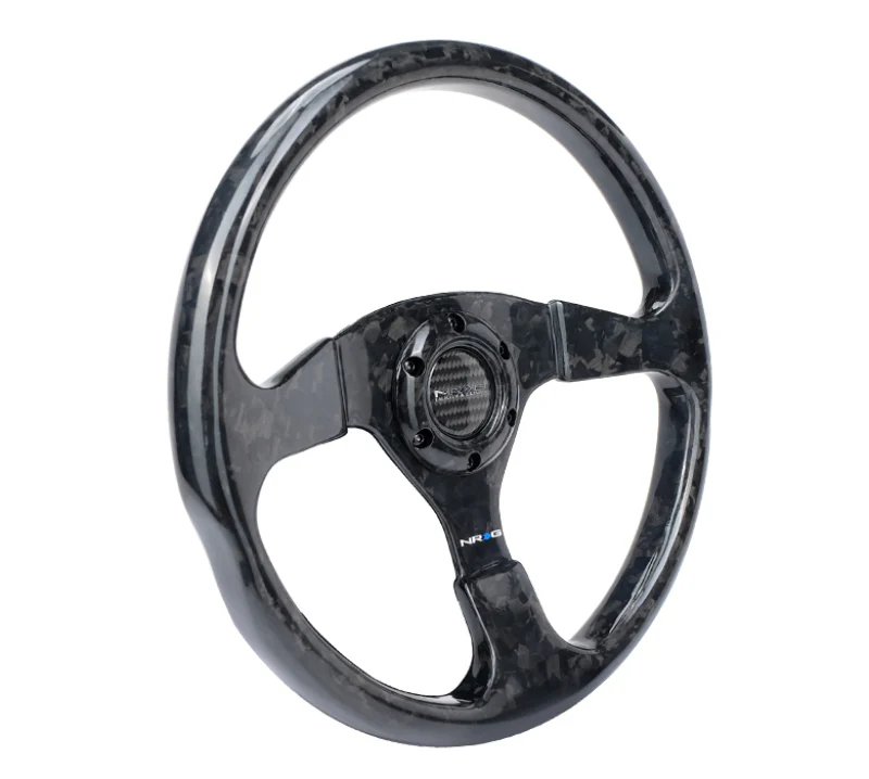NRG Forged Carbon Fiber Steering Wheel 350mm - Image 2