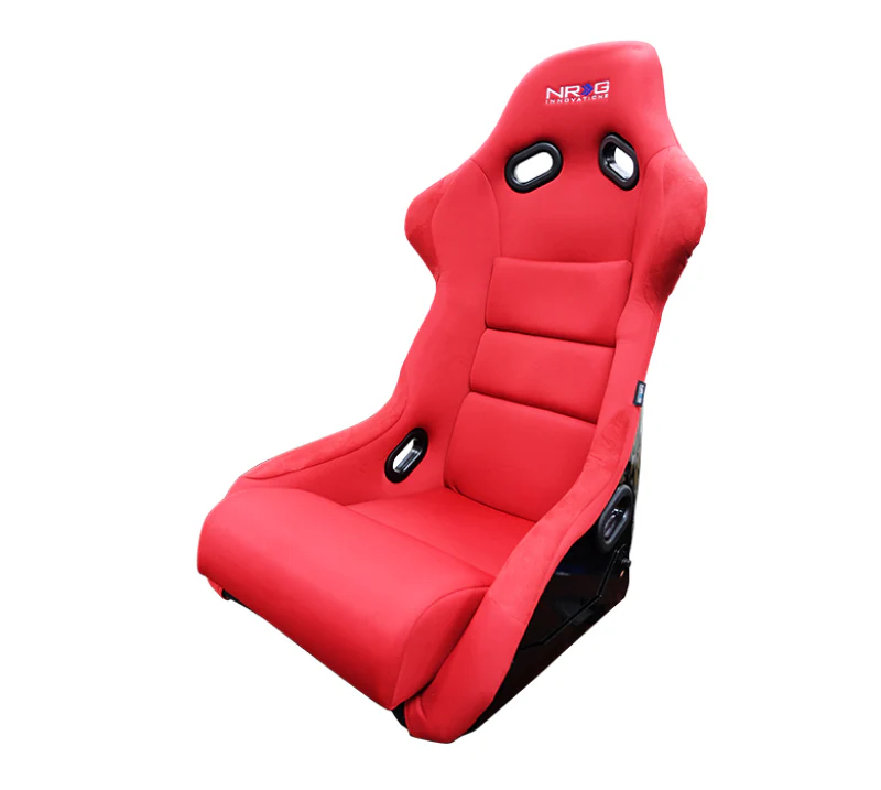 NRG FRP Bucket Seat (Red Cloth) - Large - Image 11