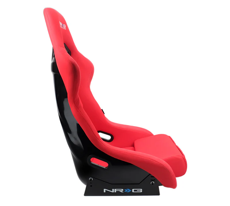 NRG FRP Bucket Seat (Red Cloth) - Large - Image 12