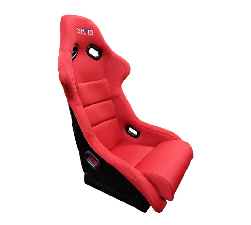 NRG FRP Bucket Seat (Red Cloth) - Large - Image 14