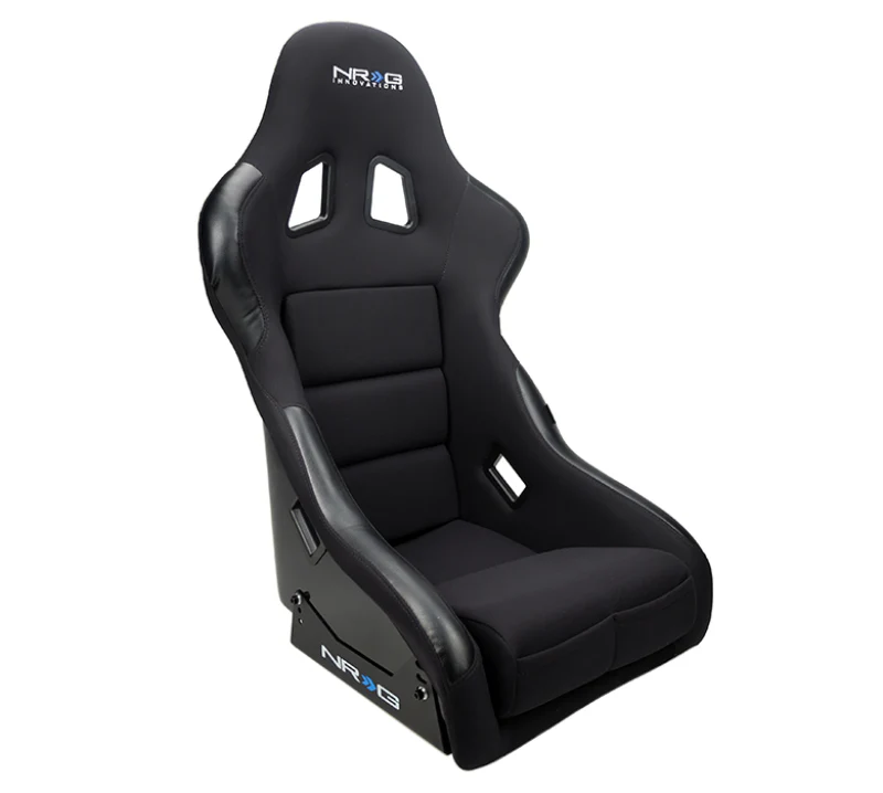 NRG FRP Bucket Seat w/Race Style Bolster/Lumbar - Medium - Image 4