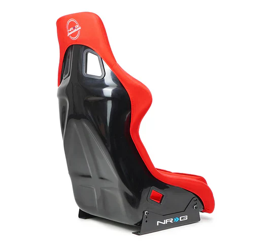 NRG FRP Fiber Glass Bucket Seat (Red) - XLarge - Image 2