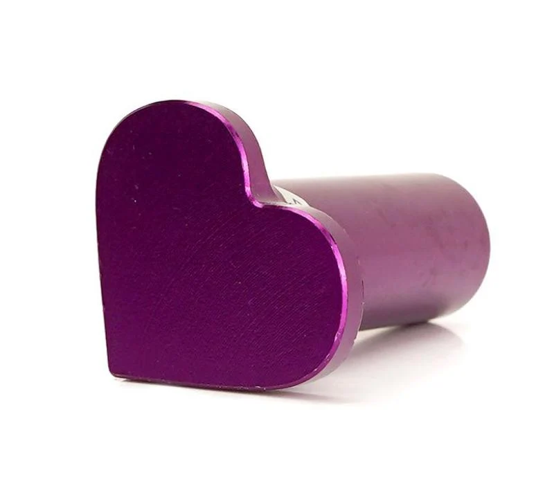 NRG Heart Shape Drift Button Toyota 86/Subaru WRX/STI/Mazda - Purple - Image 2