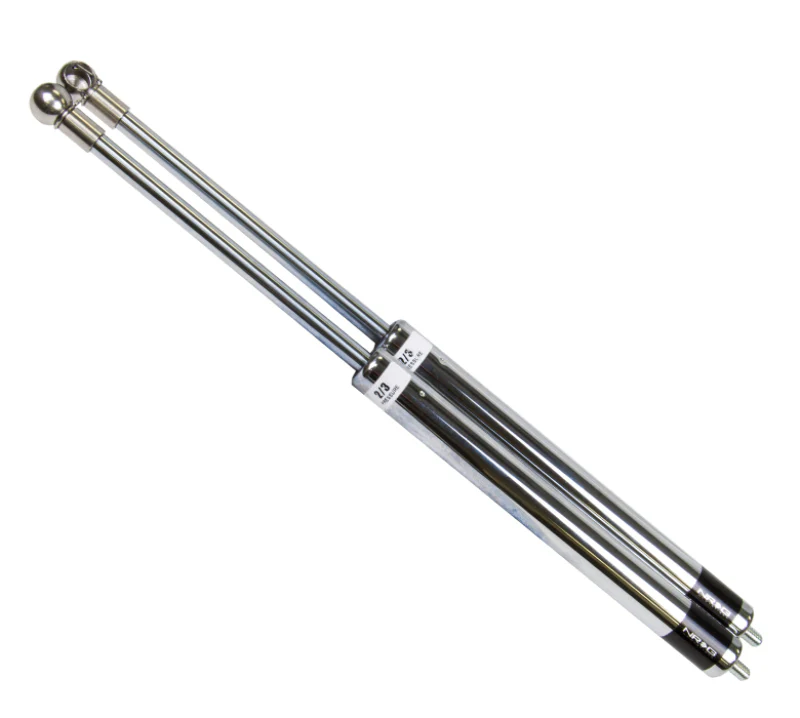 NRG Hood Damper Kit (Polished) - 03-07 Honda Fit (Half Pressure Shocks for CF Hood) - Image 5