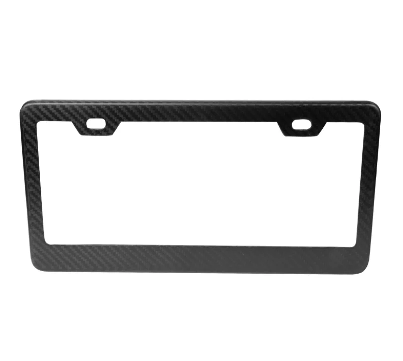 NRG License Plate Frame - Dry Carbon Fiber - Image 2