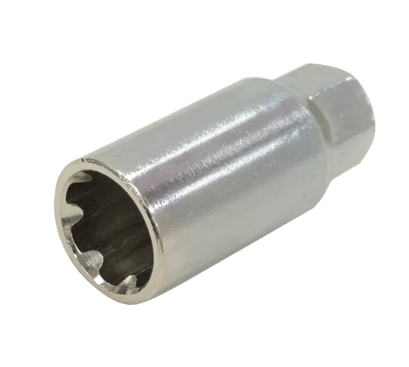 NRG Lug Nut Lock Key Socket Silver - For Use w/ LN-LS500 Style Lug Nuts - Image 3