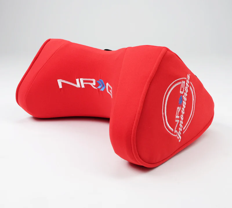 NRG Memory Foam Neck Pillow For Any Seats- Red - Image 2