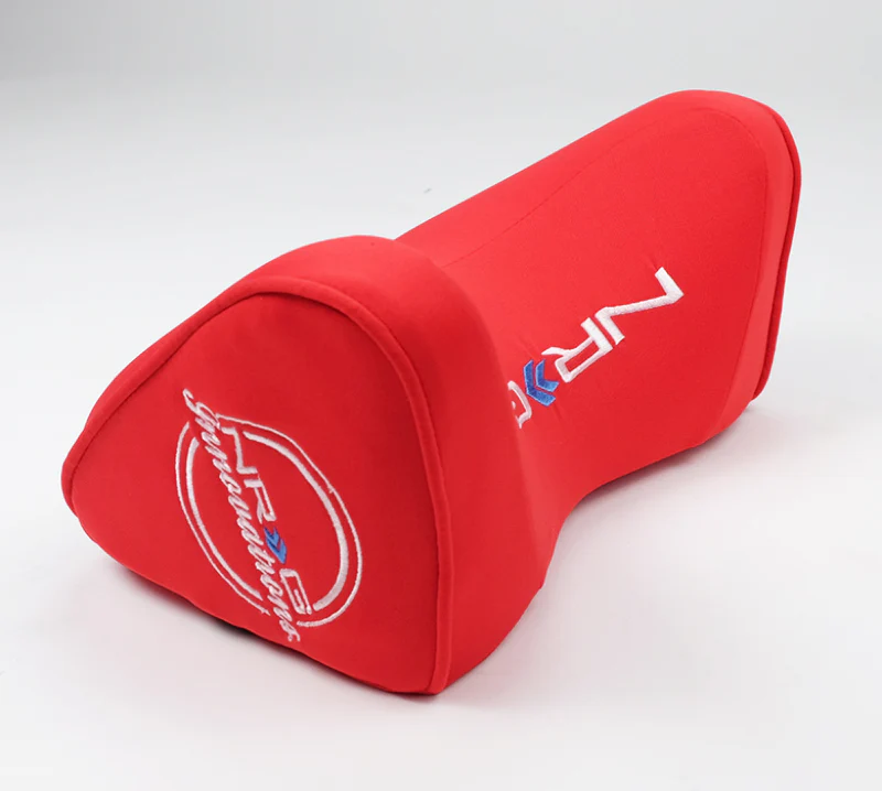 NRG Memory Foam Neck Pillow For Any Seats- Red - Image 4