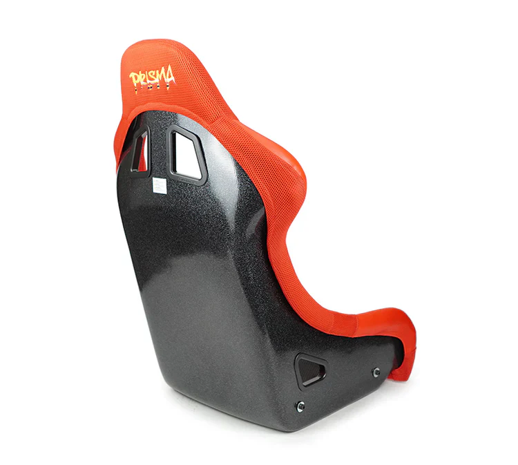 NRG PRISMA FIA Competition Seat w/ Competition Fabric FIA Homologated - Red - Image 3
