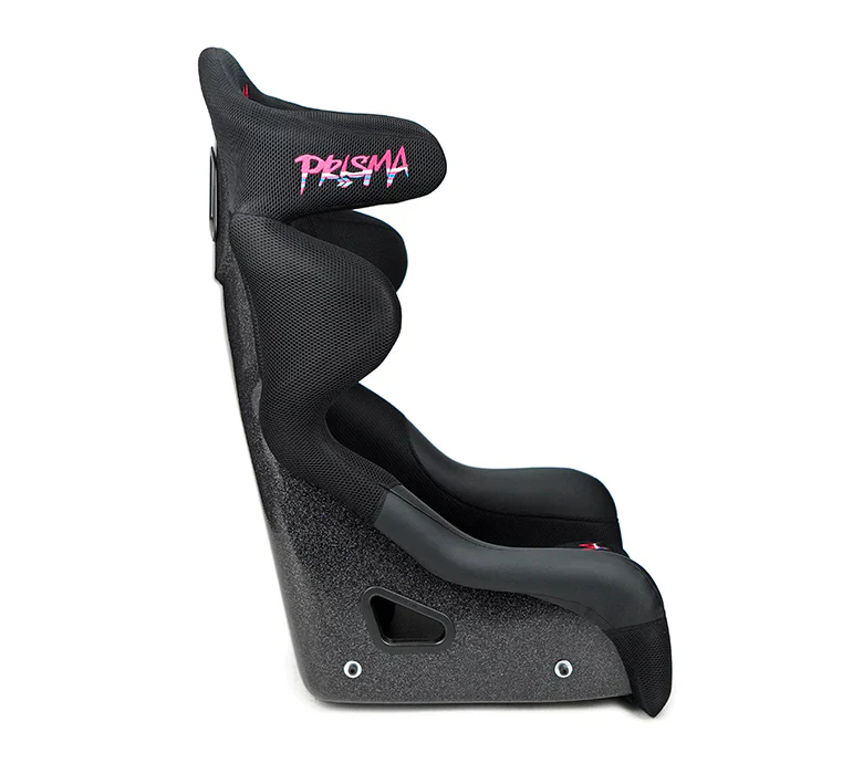 NRG PRISMA FIA HALO Competition Seat with Competition Fabric FIA Homologated - Black - Image 3