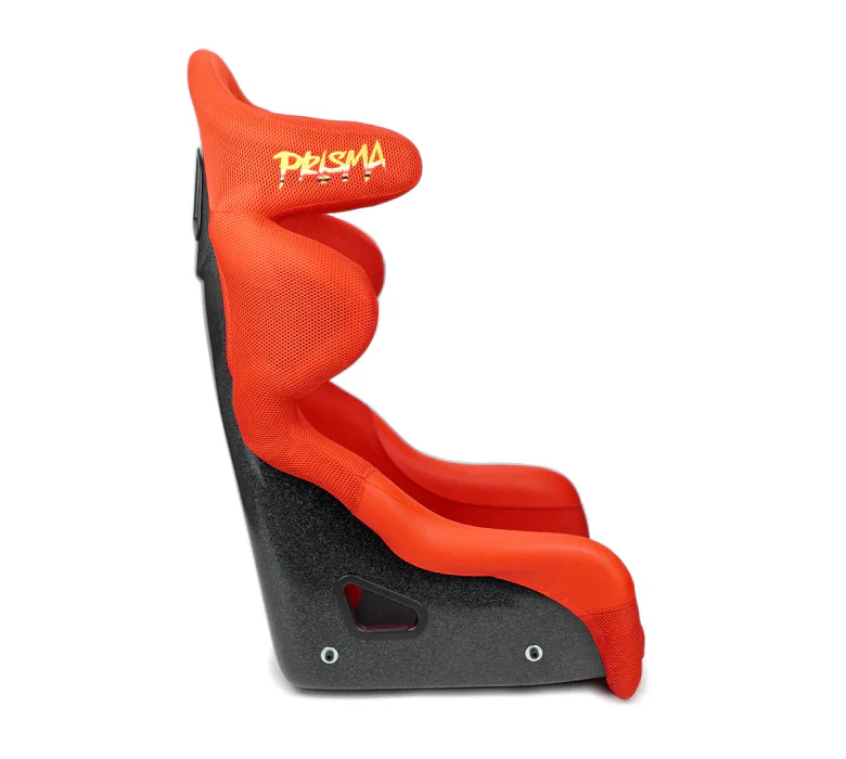 NRG PRISMA FIA HALO Competition Seat with Competition Fabric FIA Homologated - Red - Image 3